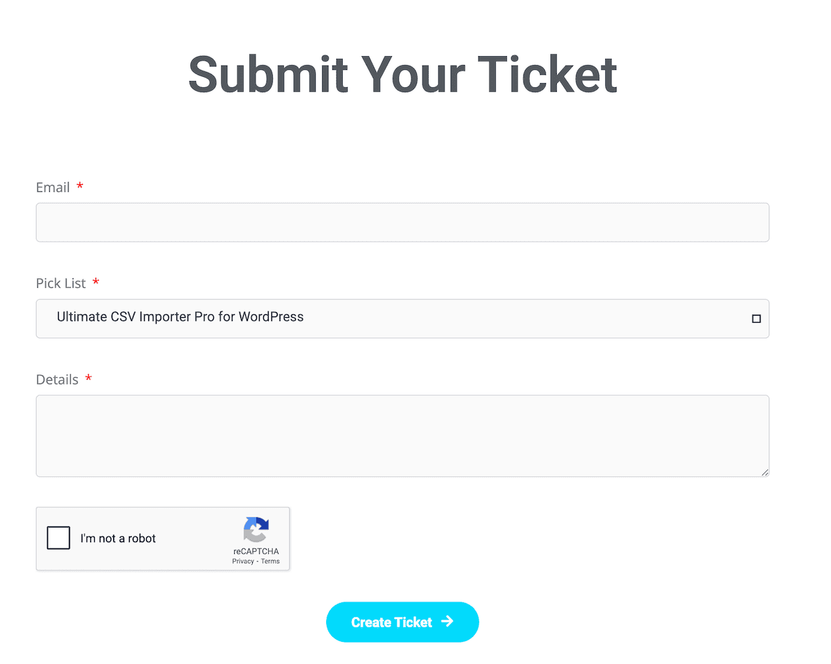 The Smackcoders support form.