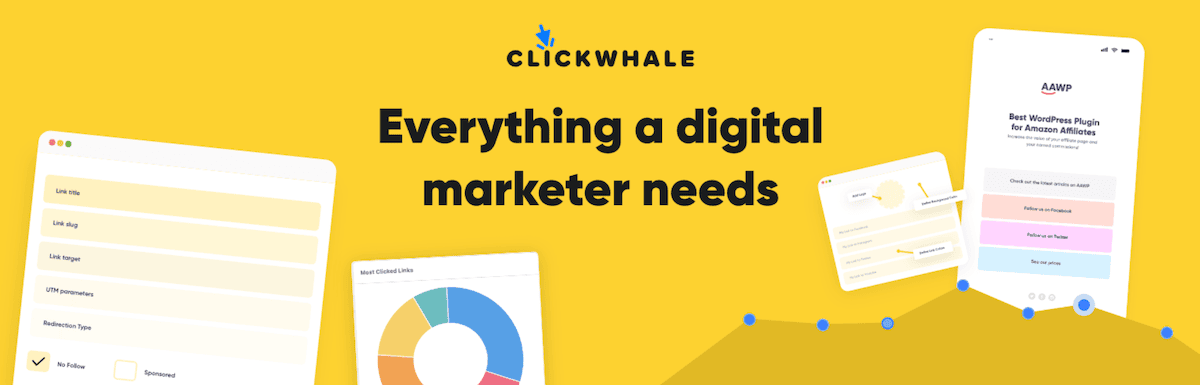 The ClickWhale plugin header image from WordPress.org.