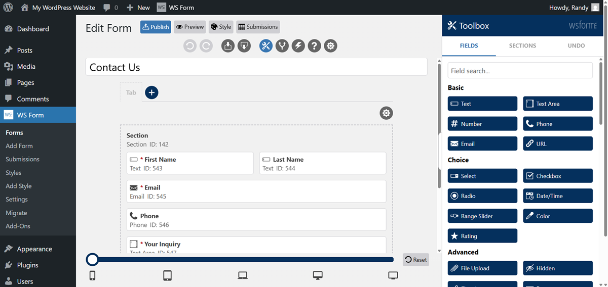 Drag-and-Drop Form Builder