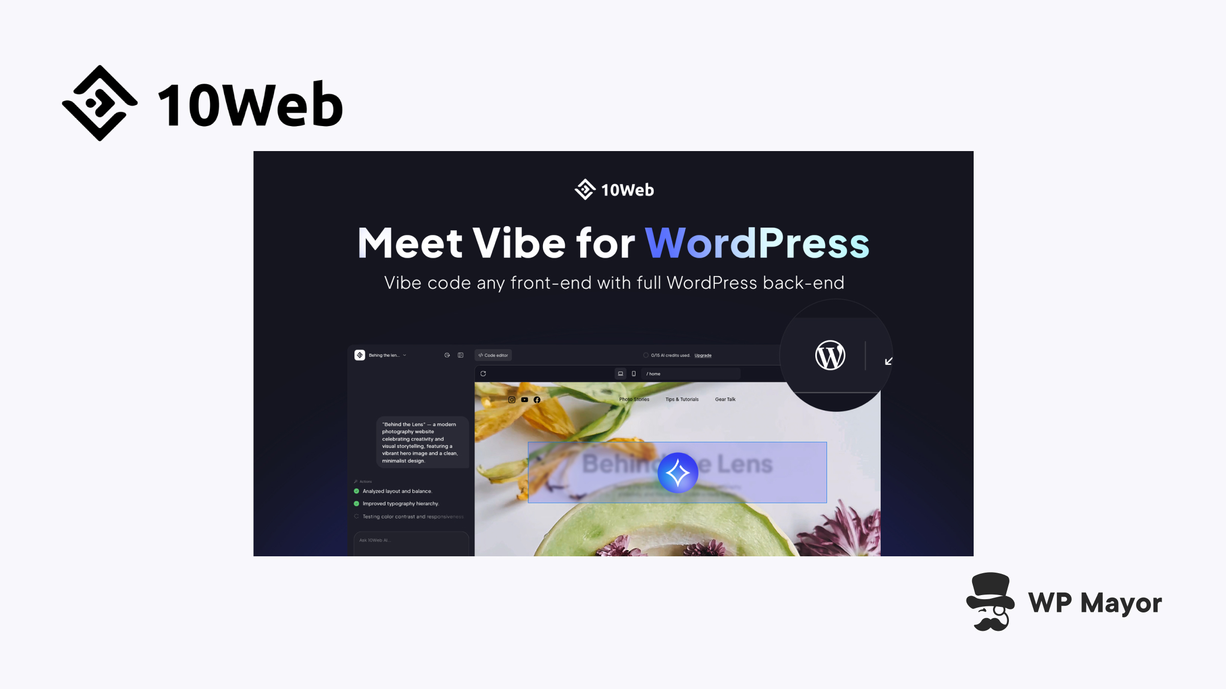 10Web Vibe for WordPress