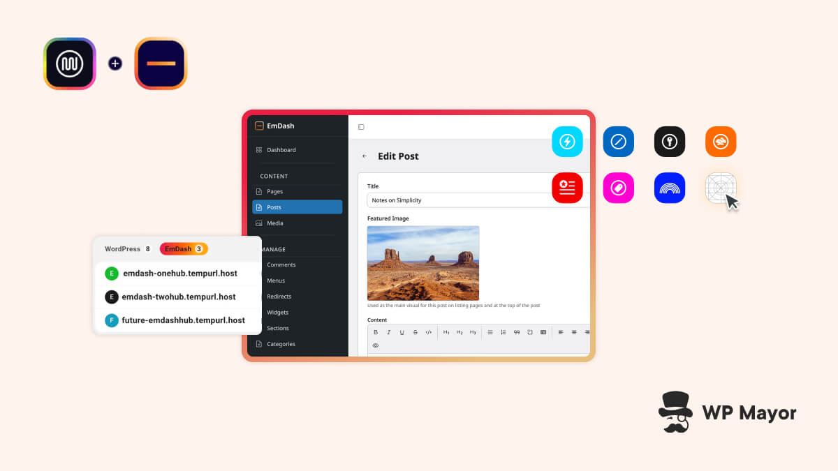 Discover EmDash Hosting from WPMU DEV.