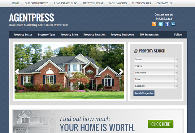 AgentPress — Real Estate Marketing Solution for WordPress