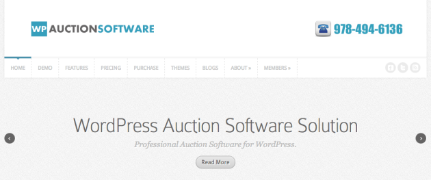 Auction Software and WordPress Auction Plugin