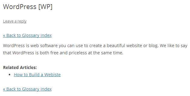 CM Tooltip Glossary Pro Glossary 02