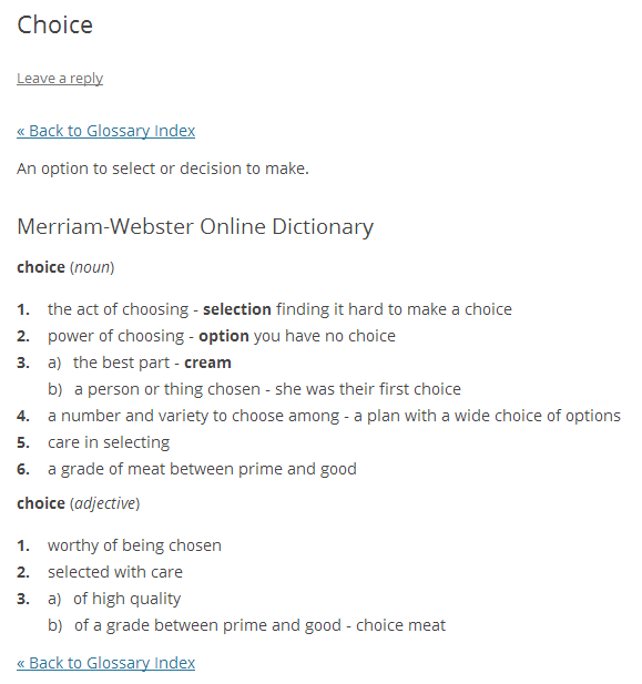CM Tooltip Glossary Pro Merriam-Webster