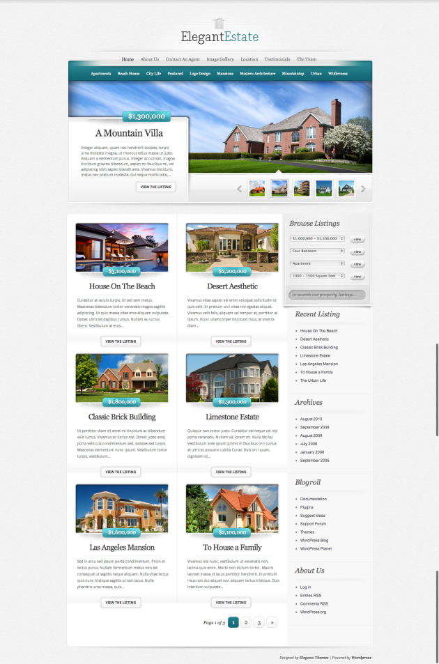 ElegantEstate Theme   Just another WordPress site
