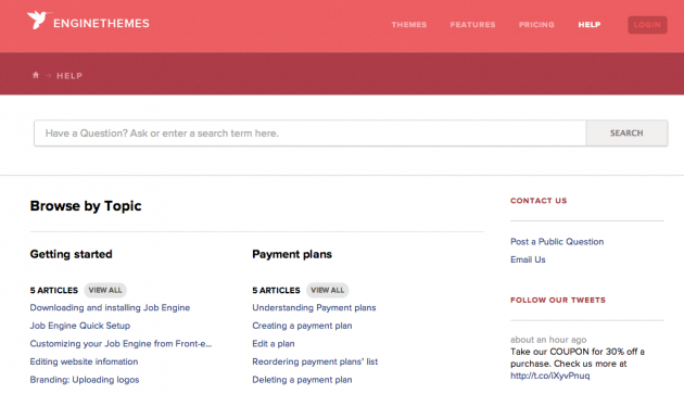 Engine Themes Documentation