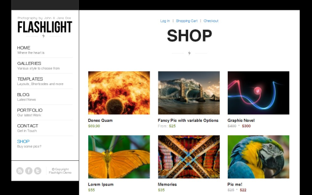 Flashlight Demo Products