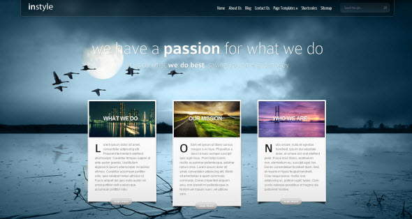 Instyle travel themes for WordPress