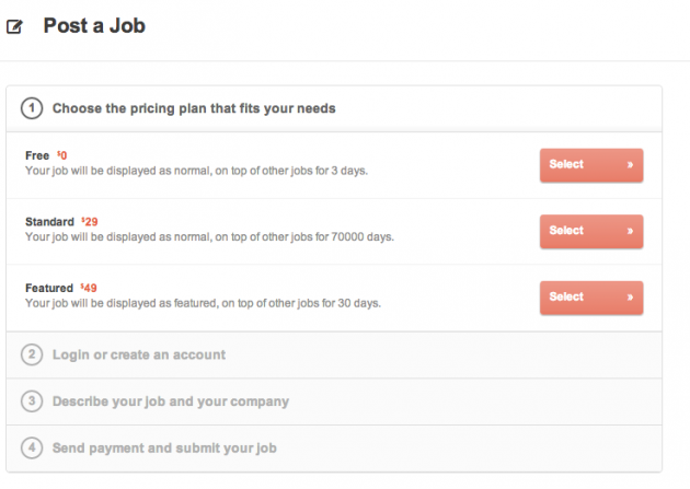 Post a Job - JobEngine