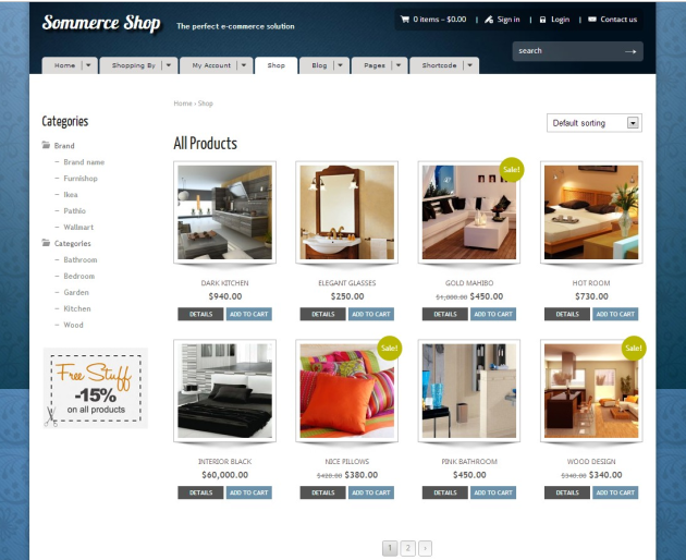 Products Sommerce Shop