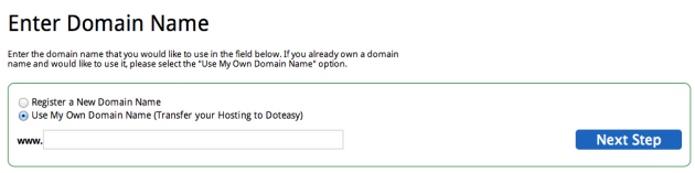 Sign Up   Doteasy.com