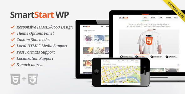SmartStart WP Minimal WordPress Theme
