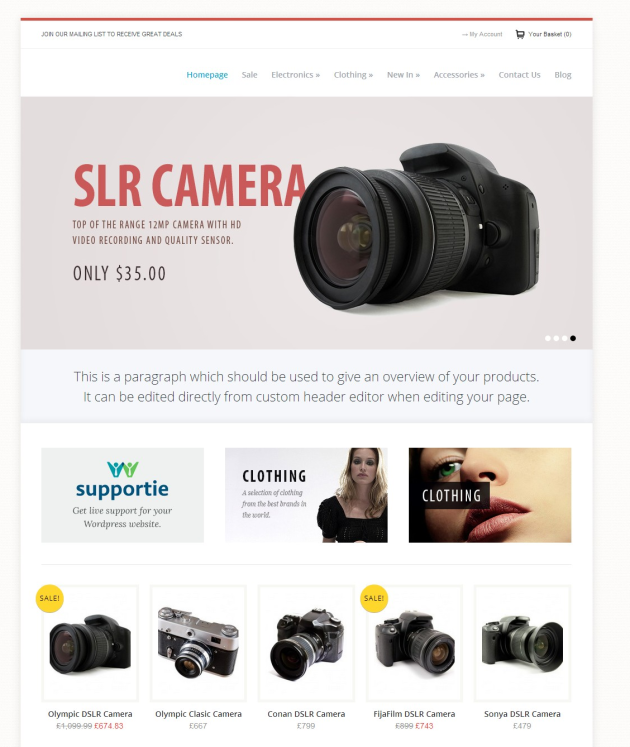 WP Flexishop 2 Demo WP Flexishop 2 demo site