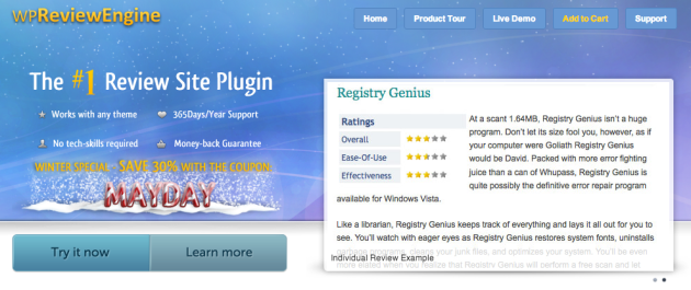 WP Review Engine