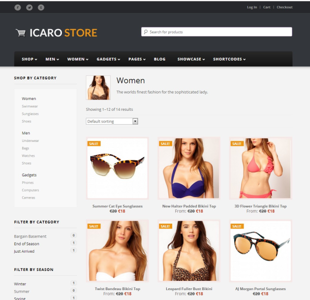 Women Archives - Icarostore Demo