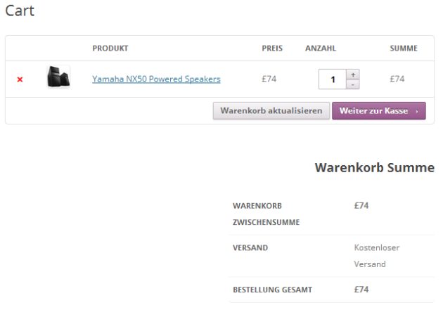 WooCommerce Multilingual Cart