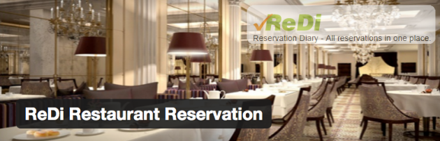 WordPress › ReDi Restaurant Reservation « WordPress Plugins