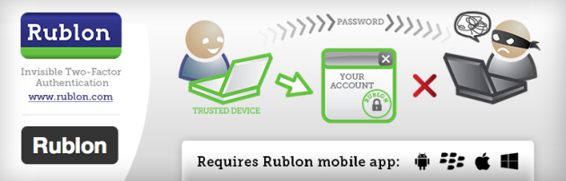 WordPress › Rublon « WordPress Plugins
