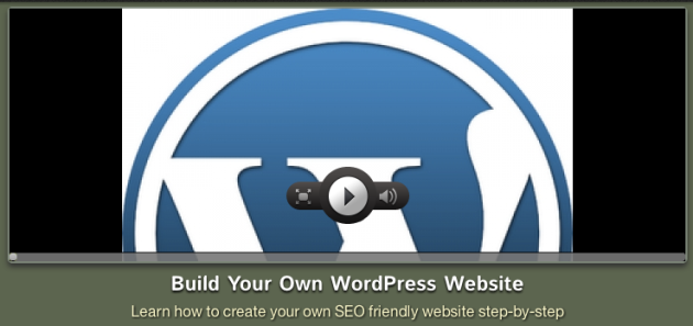build your own wordpress website