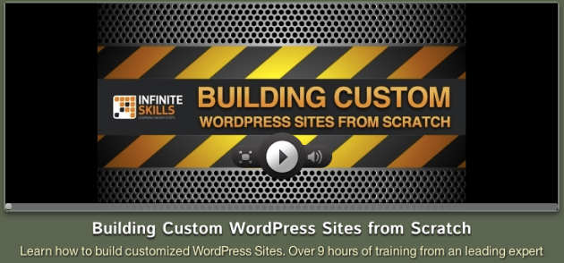 building custom wordpress sites from scratch