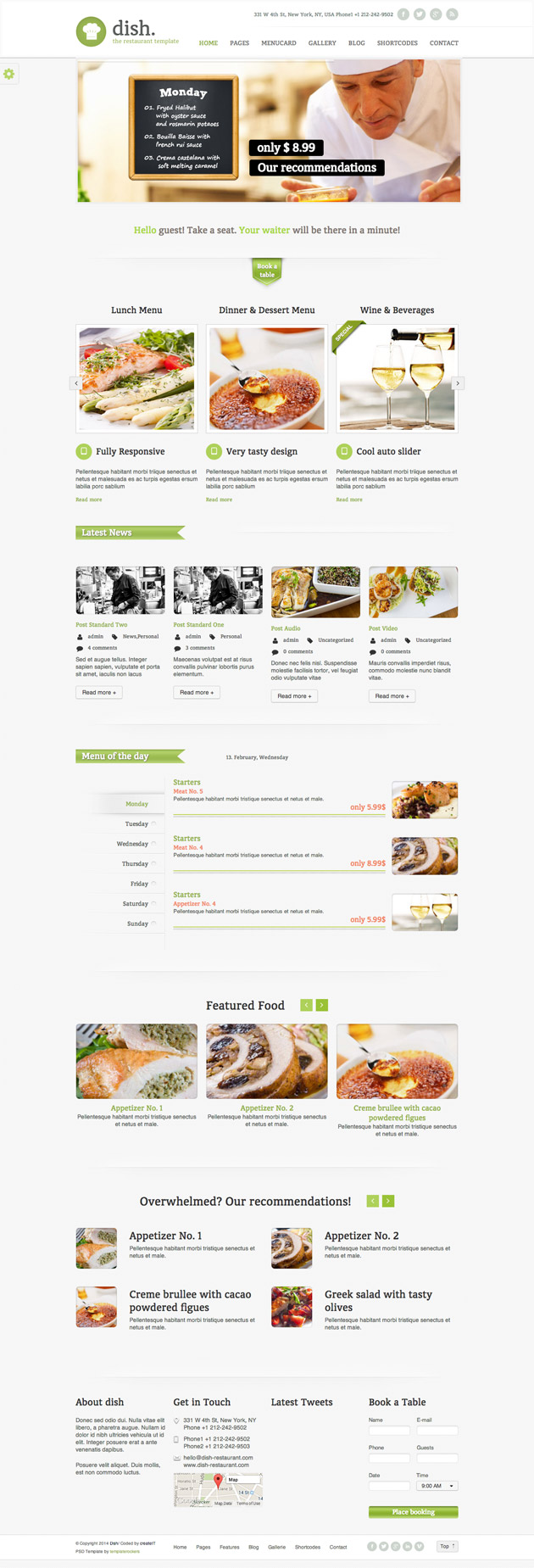 Dish WordPress Theme