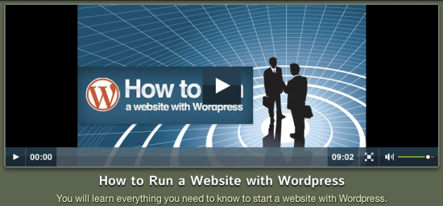 how to run  a website with wordpress