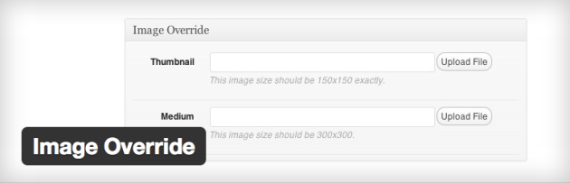 image override