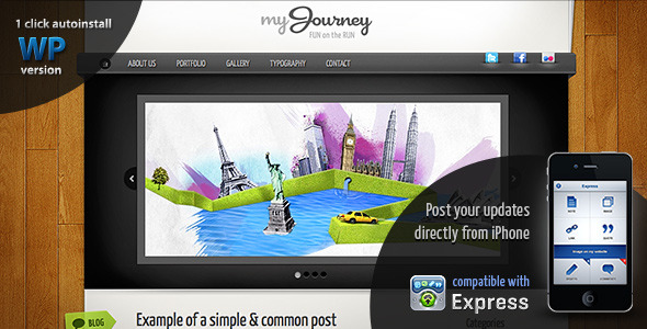 My Journey Travel themes for WordPress