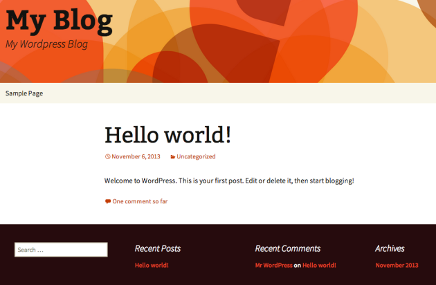 my wordpress blog