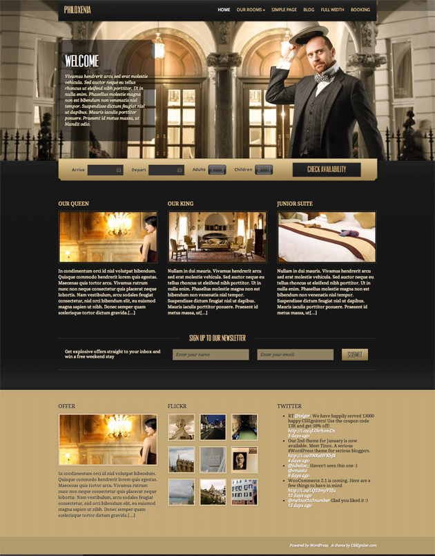 Philoxenia WordPress Theme