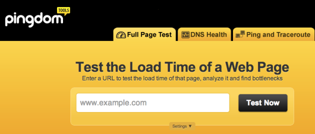 pingdom tools