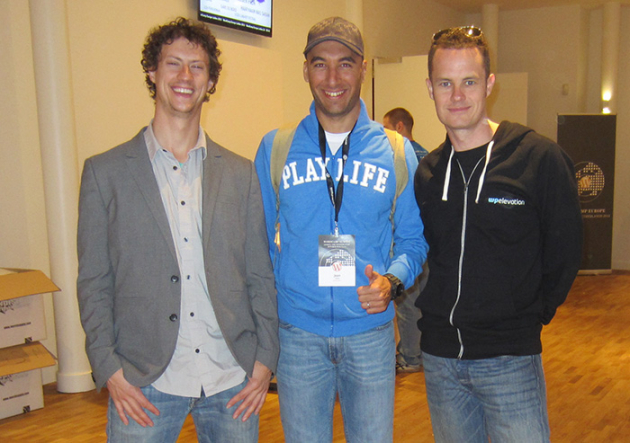 Zac from TeamTreehouse, myself and Troy from WP Elevation