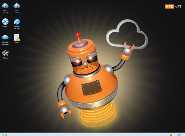 VPS.net desktop